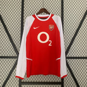Arsenal 02/03 Home Retro Jersey Long Sleeve