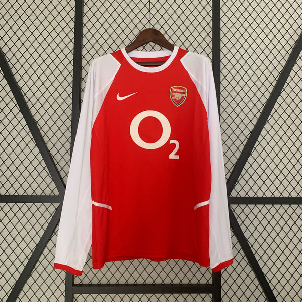 Arsenal 02/03 Home Retro Jersey Long Sleeve