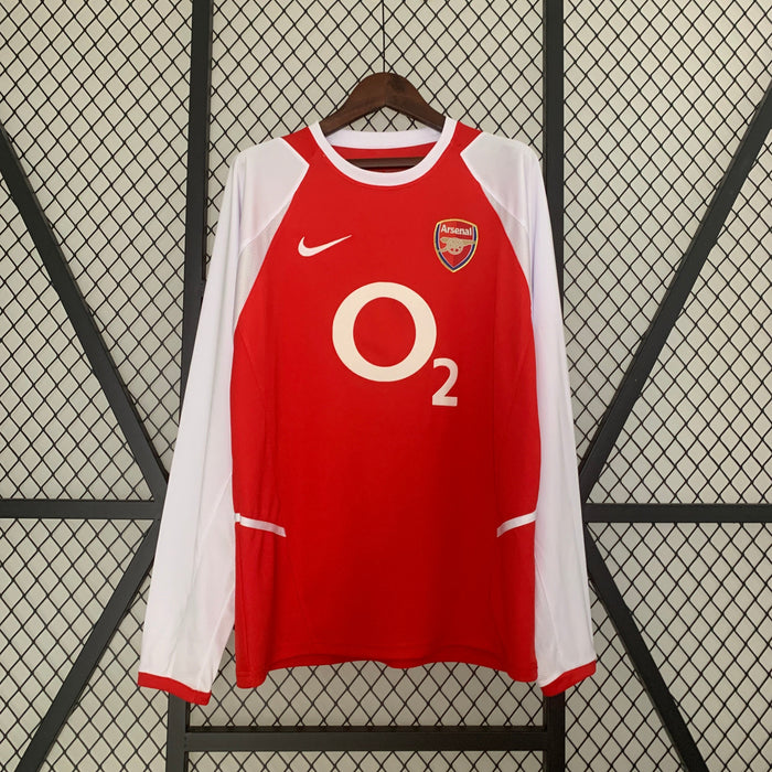 Arsenal 02/03 Home Retro Jersey Long Sleeve