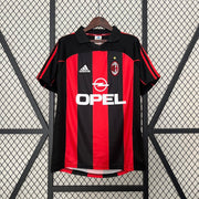 AC Milan 2000/02 Home Retro Jersey