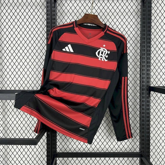 Flamengo 25/26 Home Long Sleeve Jersey