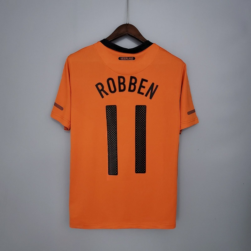 Netherlands 2010 Home Retro Jersey