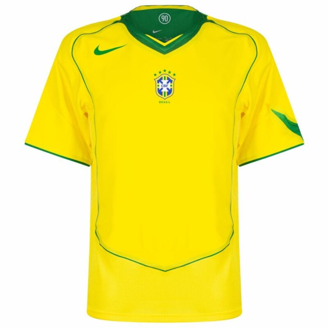 Brazil 04/05 Retro Jersey