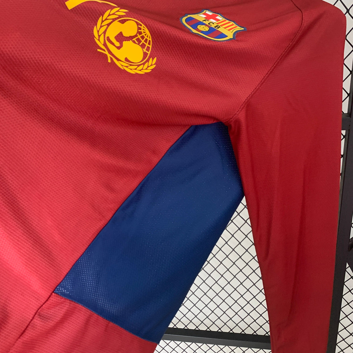 Barcelona 2008/09 Home Retro Long Sleeve Jersey Champions League Final
