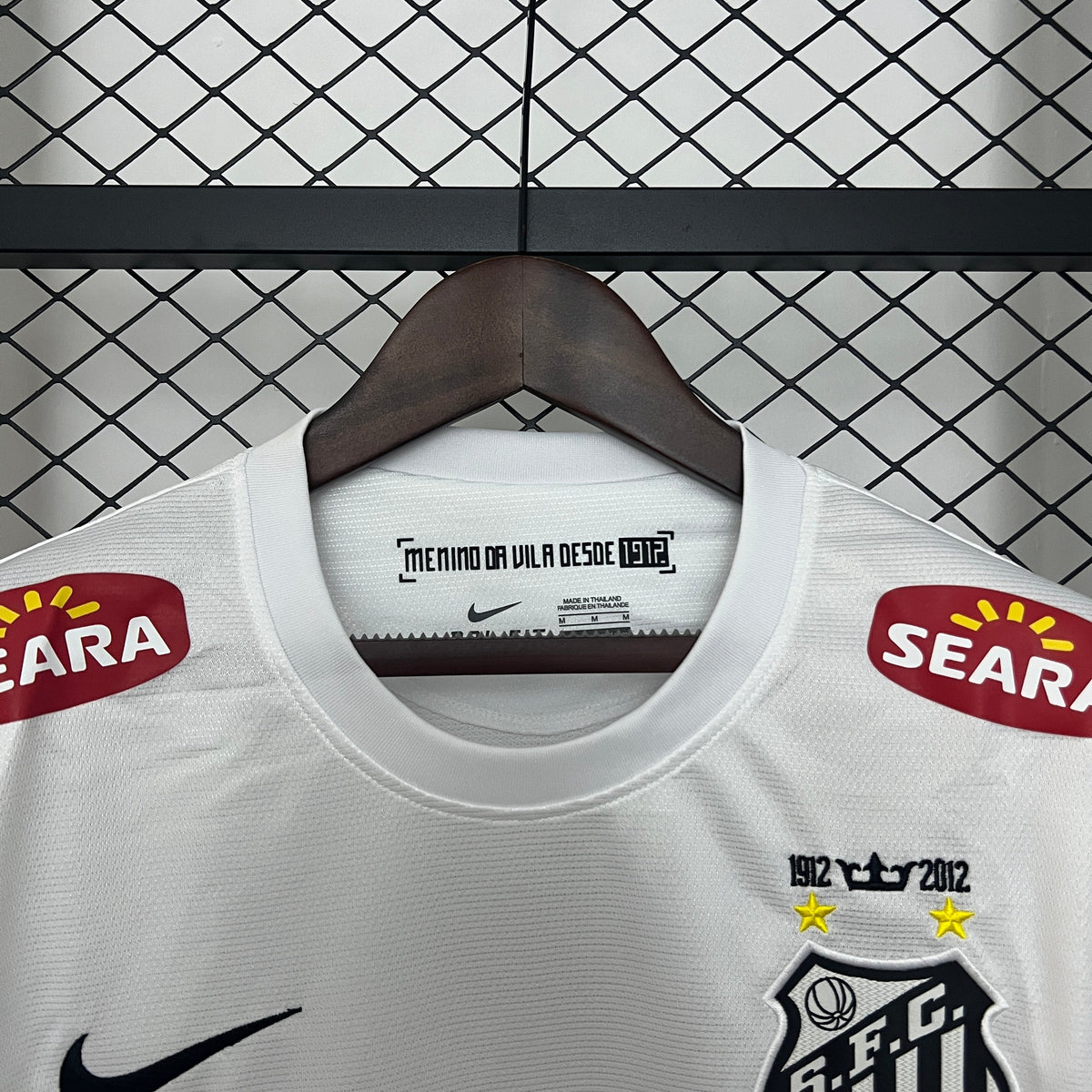 Santos 11/12 Home Retro Long Sleeve Jersey