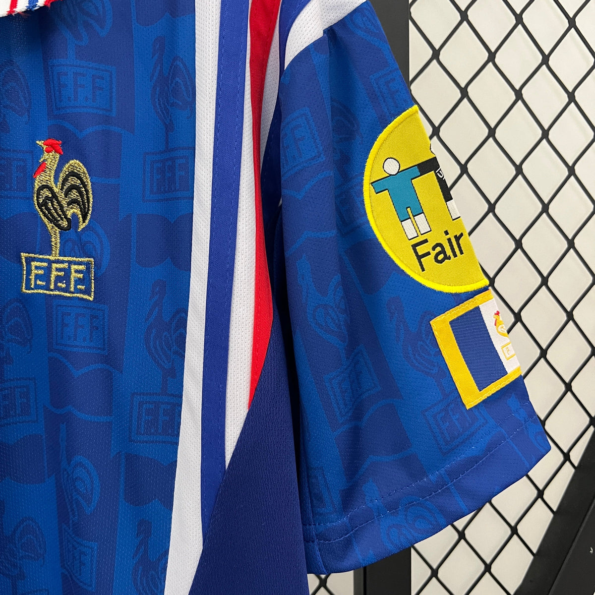 France 1996 Home Retro Jersey