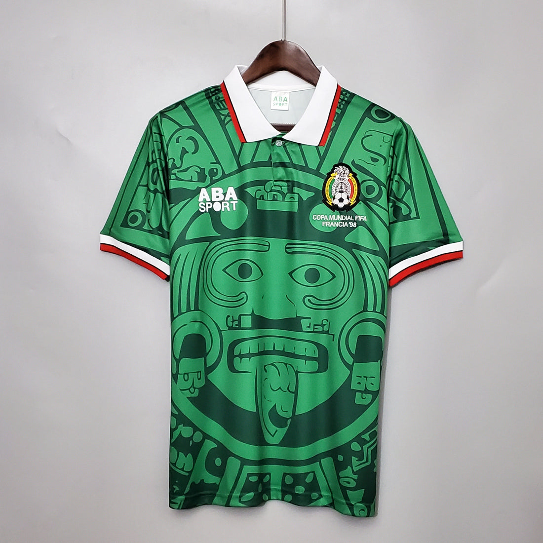 México 1998 Local Retro Camiseta