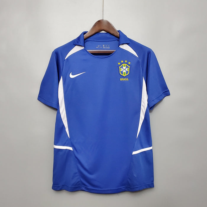 Brazil 2002 Away Retro Jersey