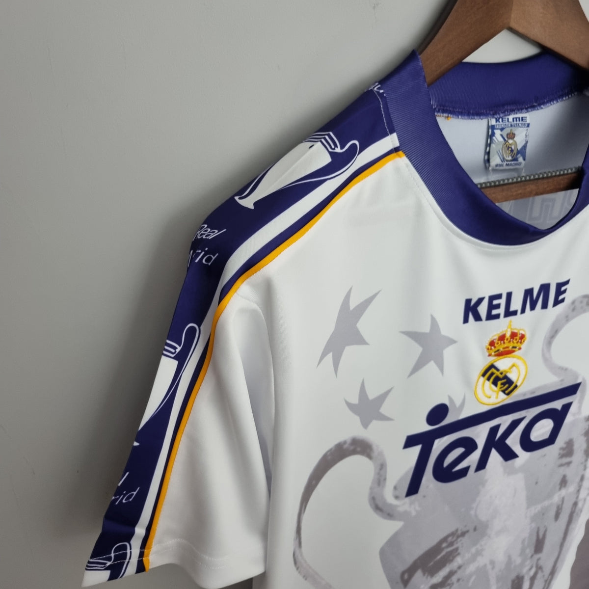 Real Madrid 1997/98 Home Retro Jersey Champions League Winners