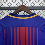 Barcelona 17/18 Home Long Sleeve Jersey