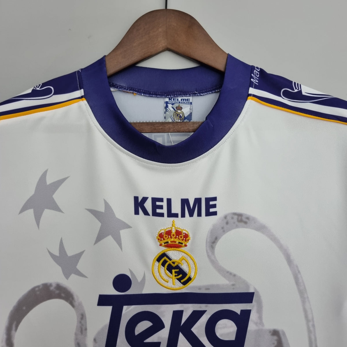 Real Madrid 1997/98 Home Retro Jersey Champions League Winners