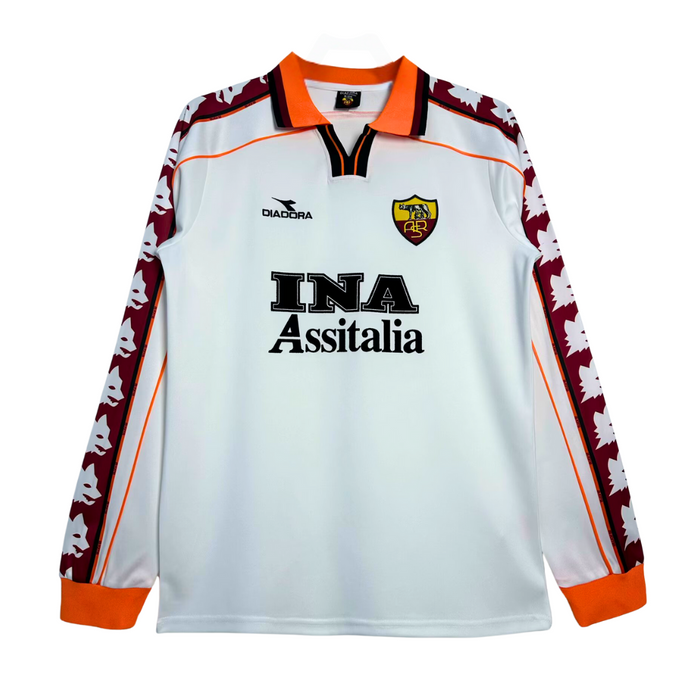 AS Roma 98/99 Away Long Sleeve Retro Jersey