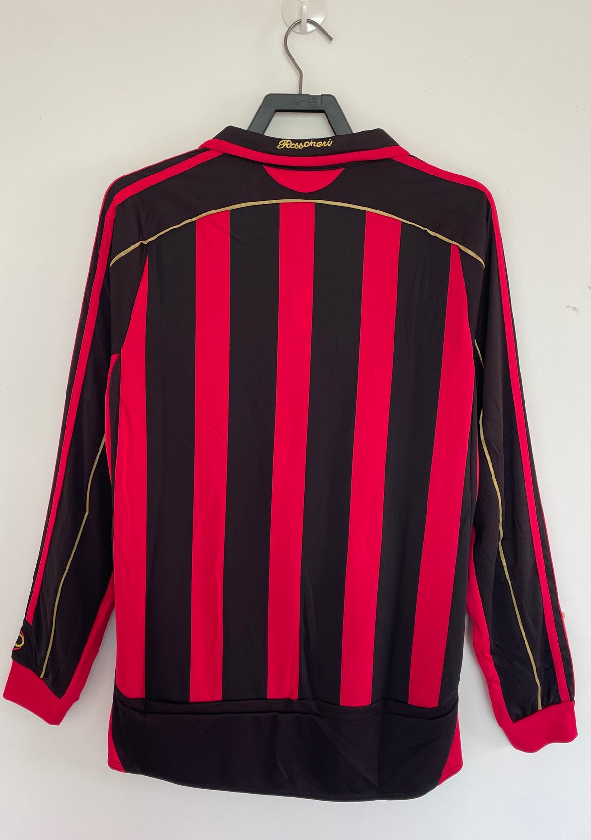 AC Milan 07/08 Home Long Sleeve Retro Jersey