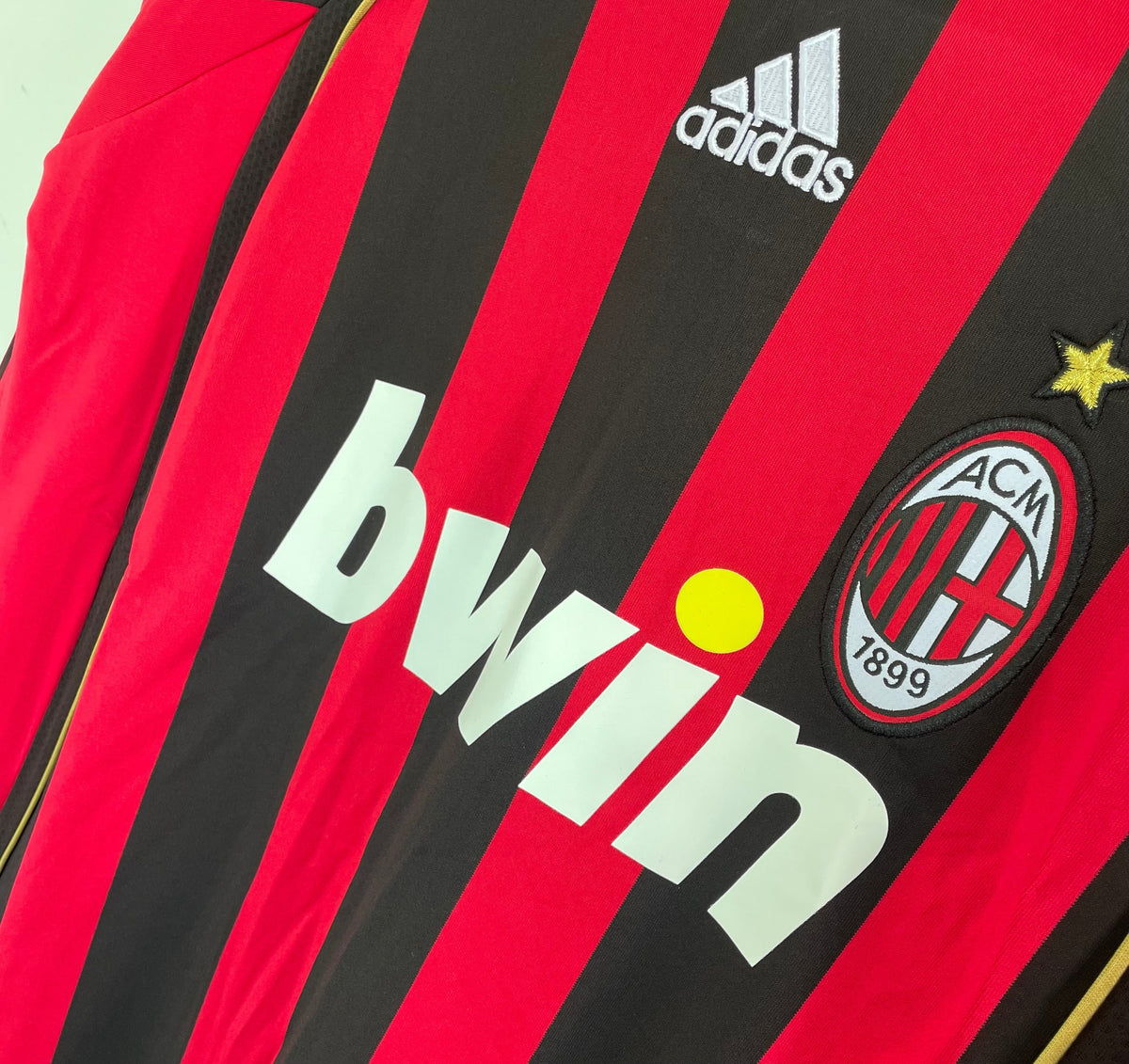 AC Milan 07/08 Home Long Sleeve Retro Jersey