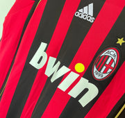 AC Milan 07/08 Home Long Sleeve Retro Jersey