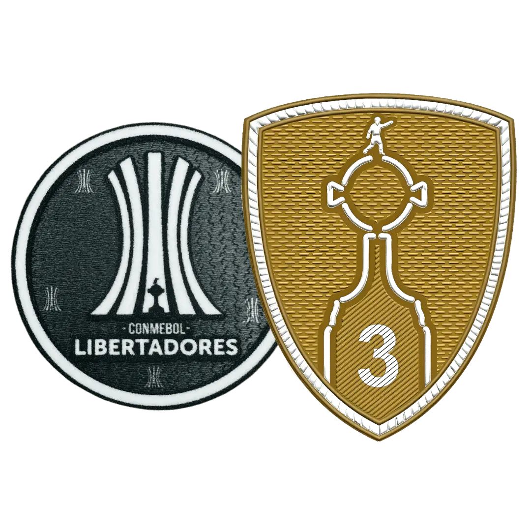 Parches Libertadores 3 Trofeos