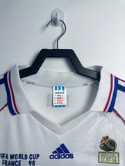 France 1998 Away Long Sleeve Retro Jersey