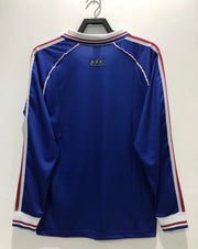 France 1998 Home Long Sleeve Retro Jersey