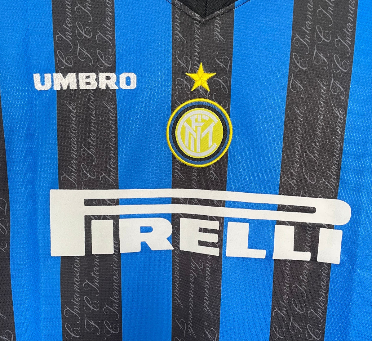 Inter Milan 97/98 Home Long Sleeve Retro Jersey