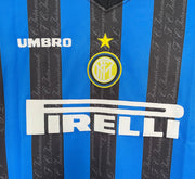 Inter Milan 97/98 Home Long Sleeve Retro Jersey