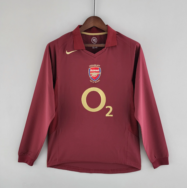 Arsenal 05/06 Local Retro Camiseta