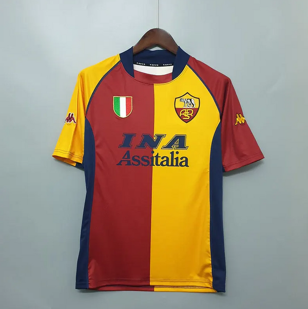 AS Roma 00/01 Home Retro Jersey