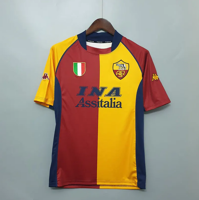AS Roma 00/01 Home Retro Jersey
