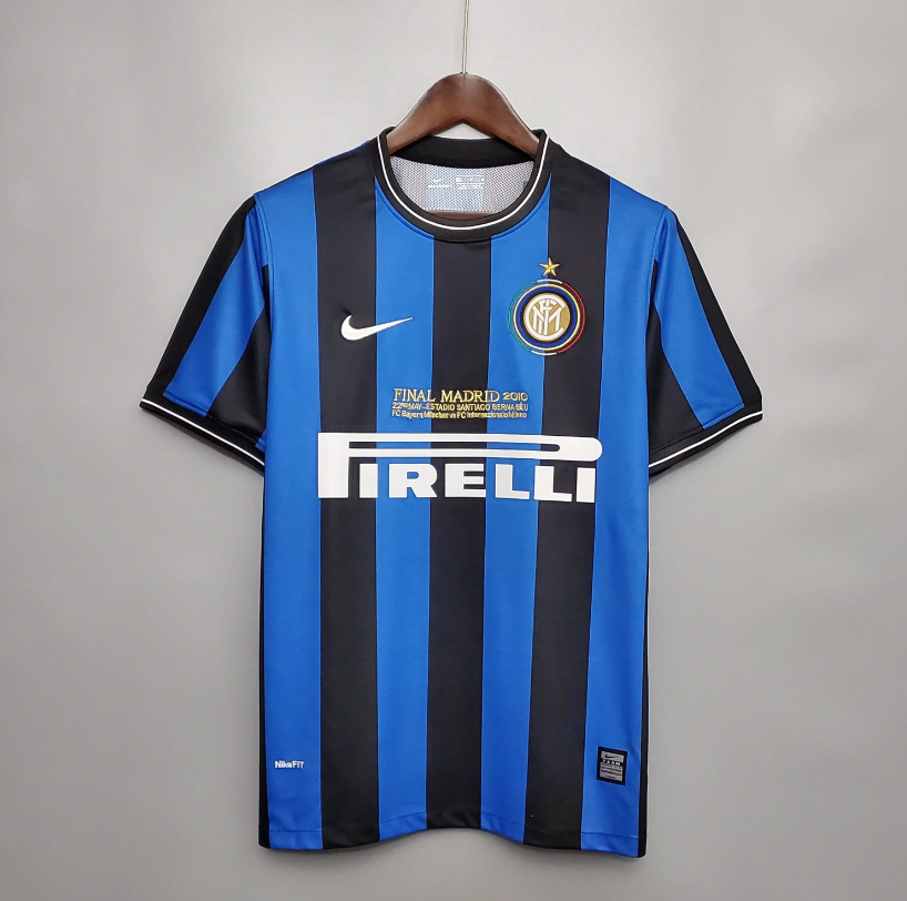 Inter Milan 2009/10 Home Retro Jersey Champions League Final