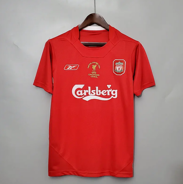Liverpool 2004/05 Home Retro Jersey Champions League Final