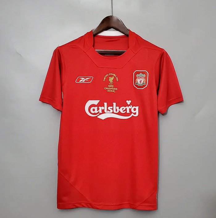Liverpool 2004/05 Home Retro Jersey Champions League Final