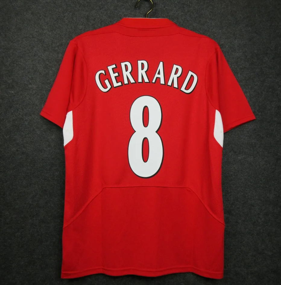 Liverpool 2004/05 Home Retro Jersey Champions League Final