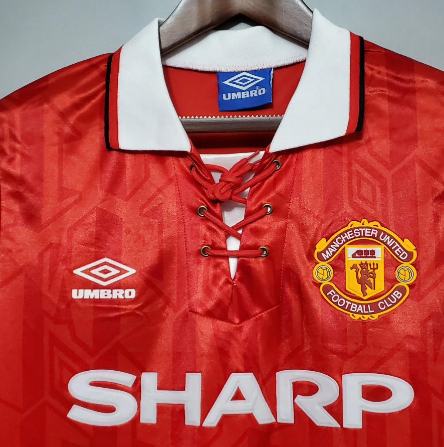 Manchester United 92/93 Home Retro Jersey