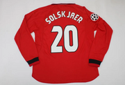Manchester United 1999/00 Home Retro Jersey Champions League Final