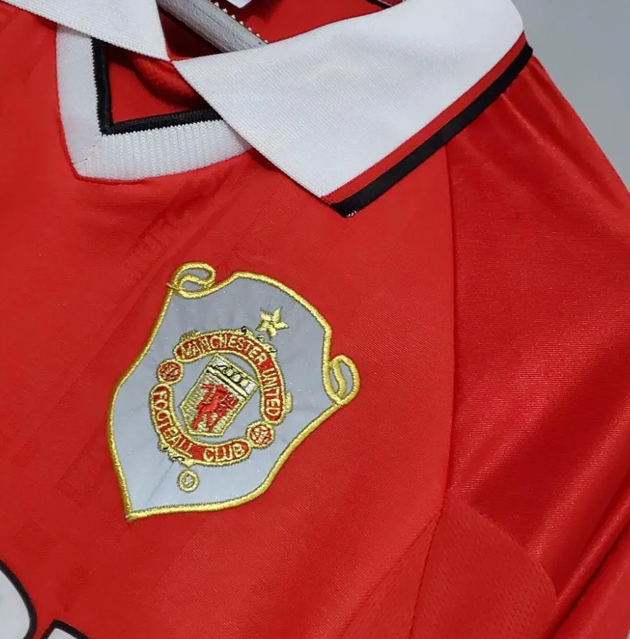 Manchester United 1999/00 Home Retro Jersey Champions League Final