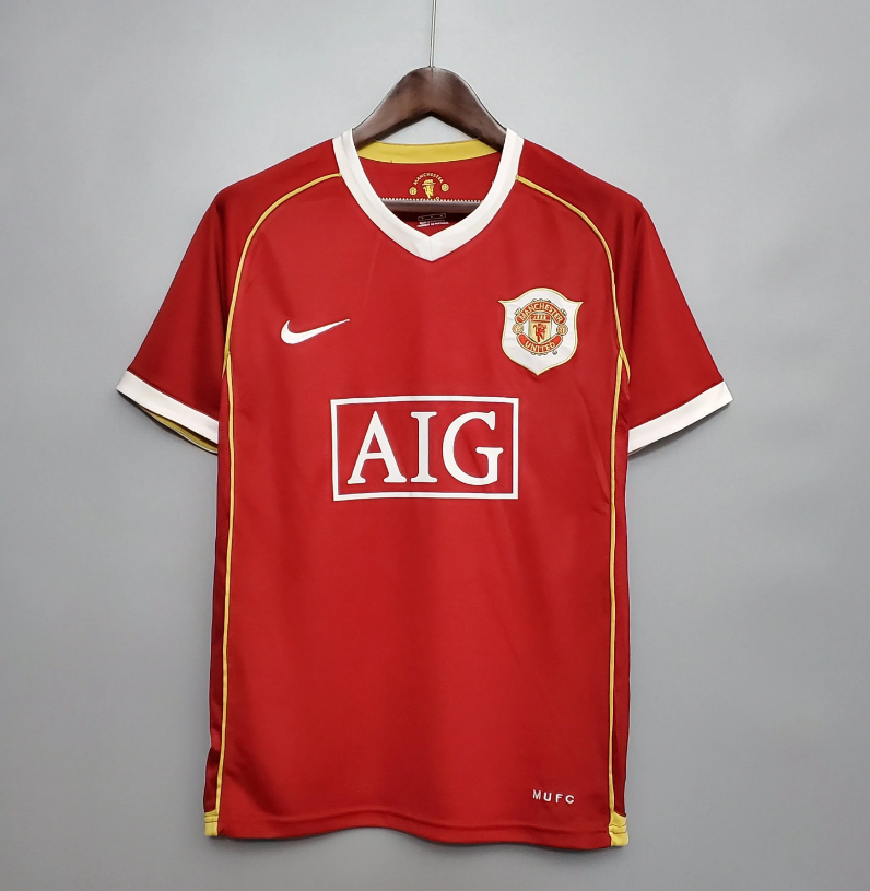 Manchester United 06/07 Home Retro Jersey