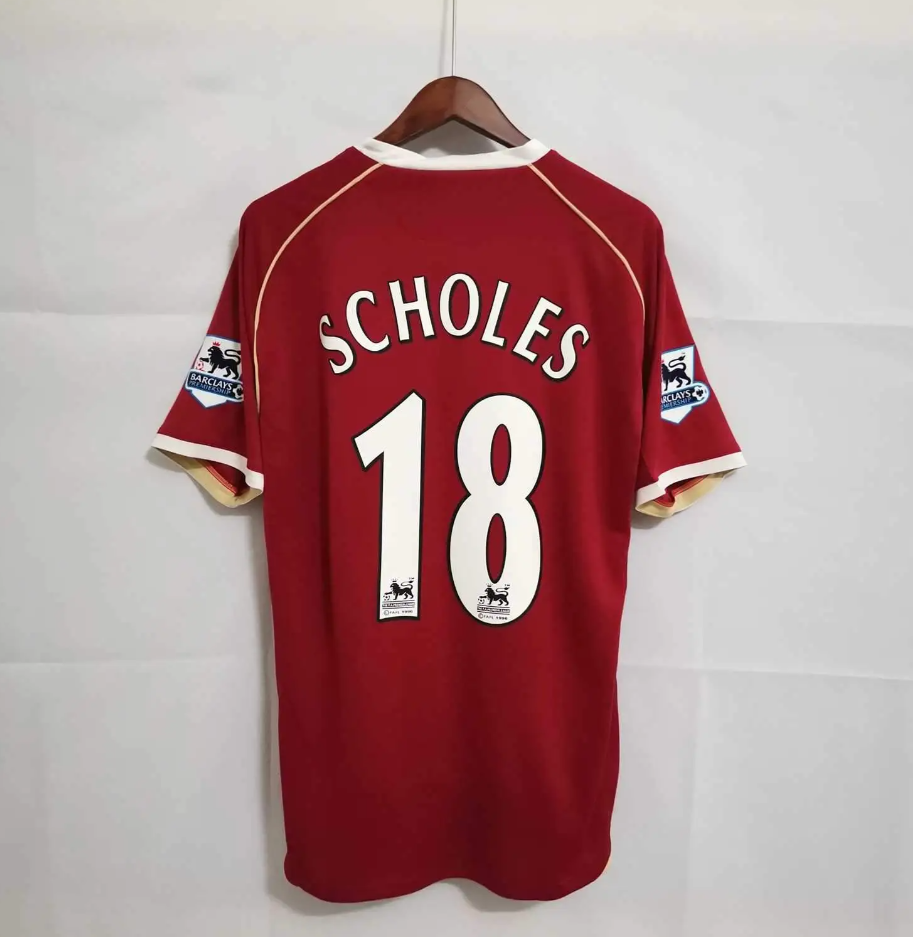 Manchester United 06/07 Home Retro Jersey