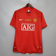 Manchester United 2007/08 Home Retro Jersey Champions League Final