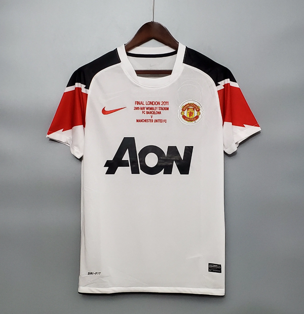 Manchester United 2010/11 Away Retro Jersey Champions League Final