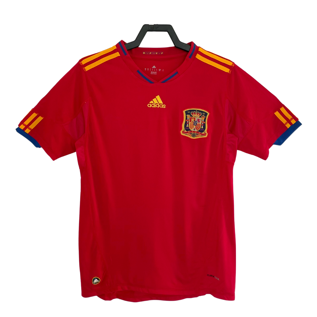 Spain 2010 Home Retro Jersey