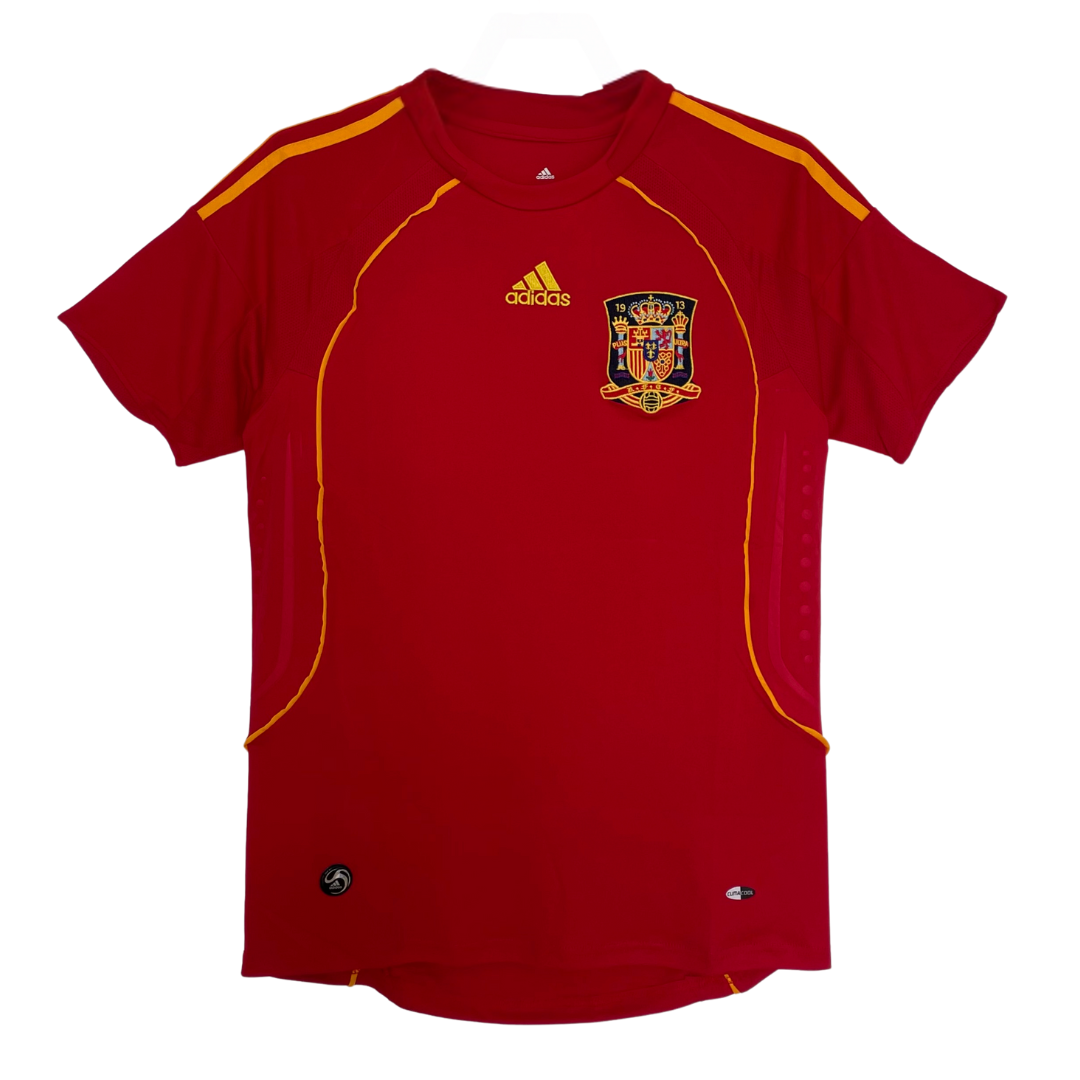 Spain 2008 Home Retro Jersey
