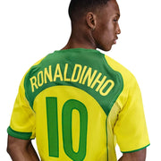 Brazil 2004 Ronaldinho #10 Retro Jersey