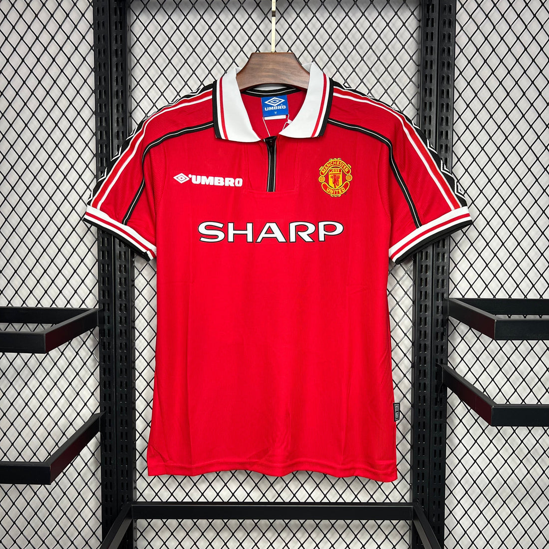 Manchester United 98/99 Local Retro Camiseta