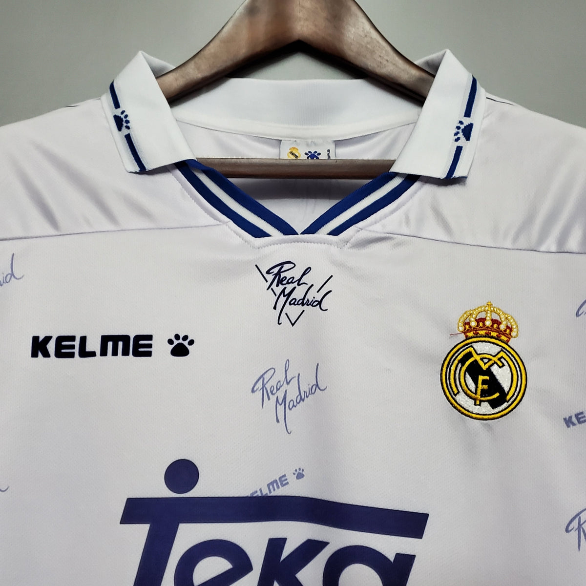 Real Madrid 95/96 Home Retro Jersey