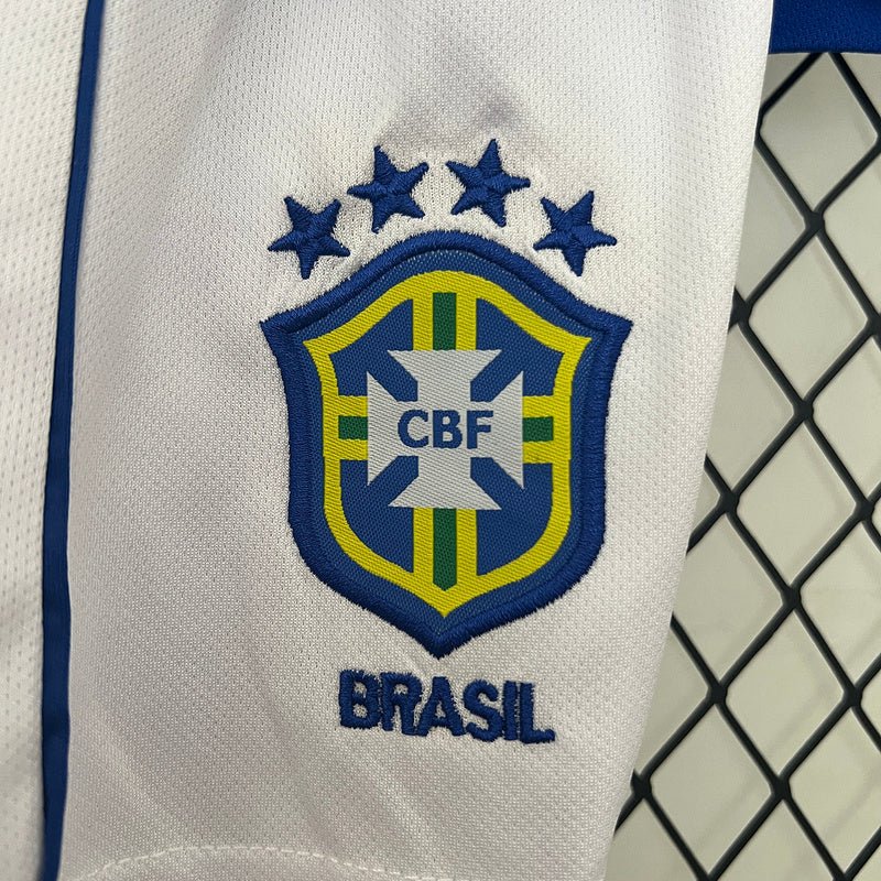Brazil 2002 Away Retro Kids Kit