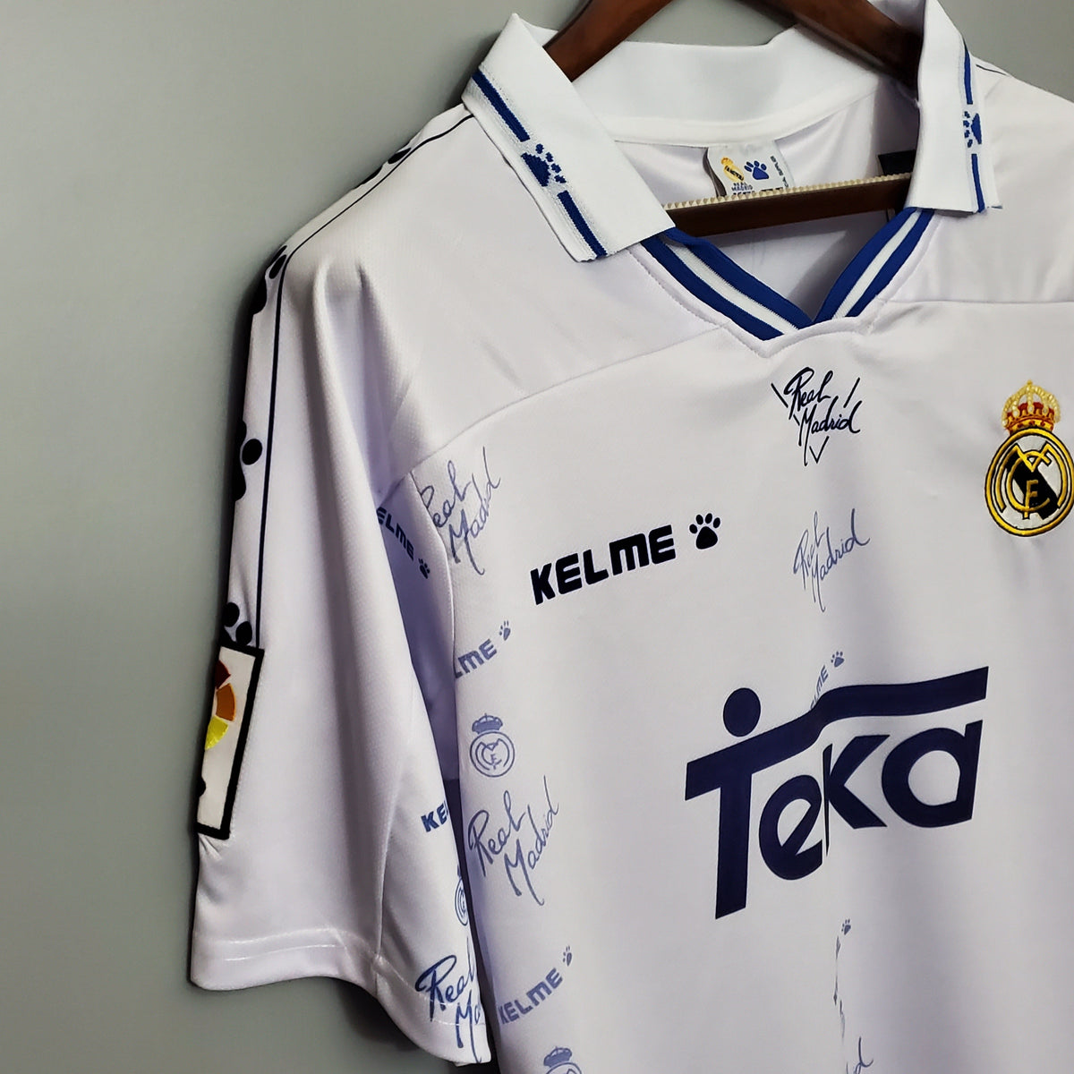 Real Madrid 95/96 Home Retro Jersey
