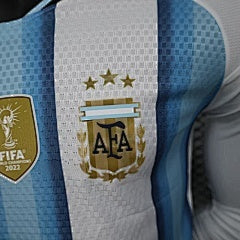 Argentina 26/27 Home Player Long Sleeve Jersey
