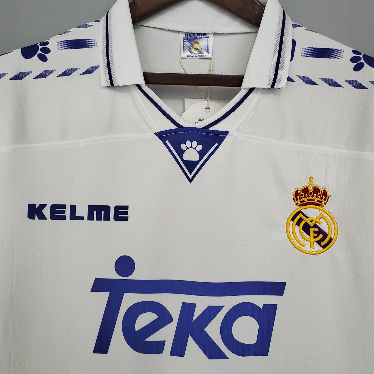 Real Madrid 96/97 Home Retro Jersey