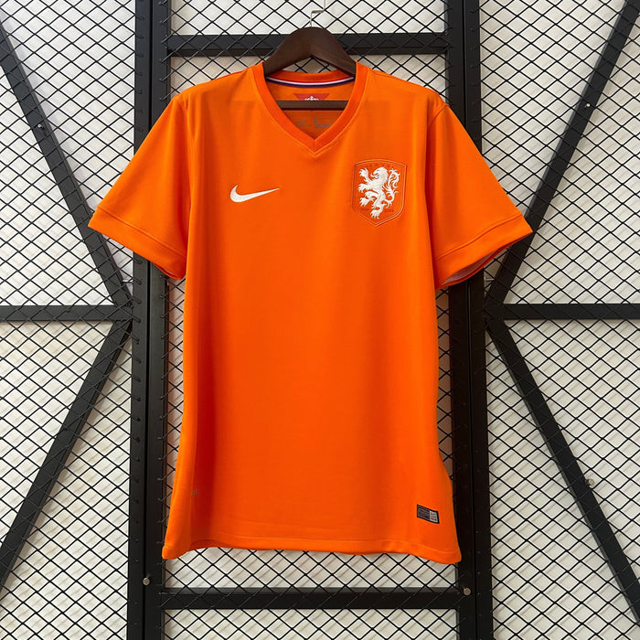 Netherlands 2014 Home Retro Jersey