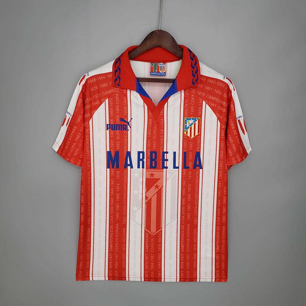 Atletico Madrid 95/96 Home Retro Jersey