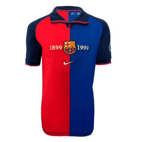 Barcelona 1999 Home Retro Jersey